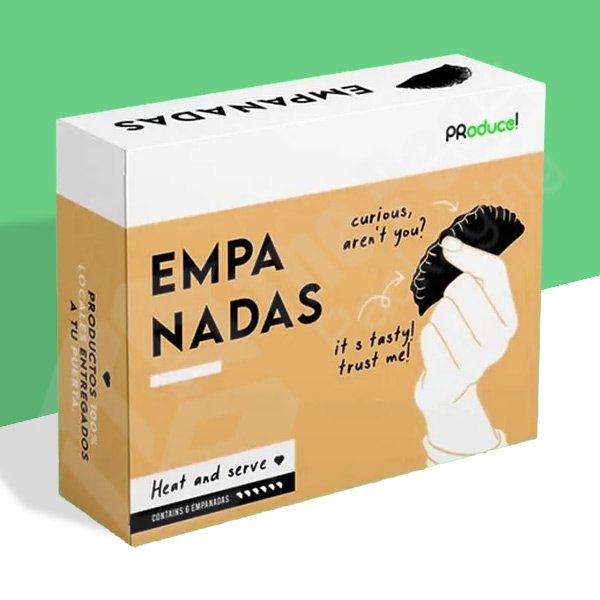 Custom Cardboard Empanadas Boxes