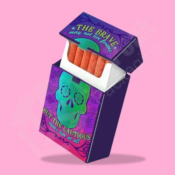 Custom Colorful Cigarette Boxes
