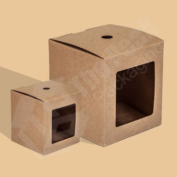 Custom Kraft Eco Friendly Cake Boxes