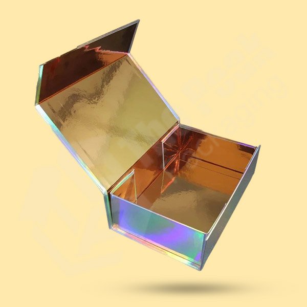 CUSTOM HOLOGRAPHIC MAGNETIC CLOSURE BOXES